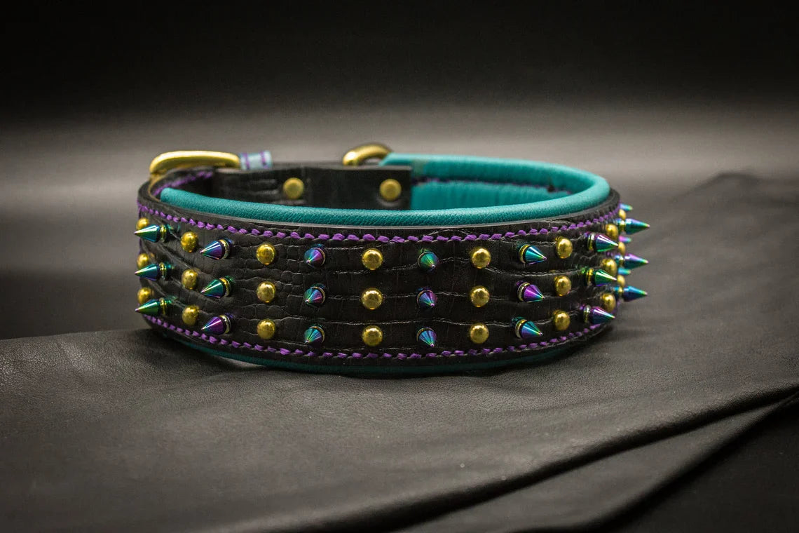 Dark Unicorn Leather Collar