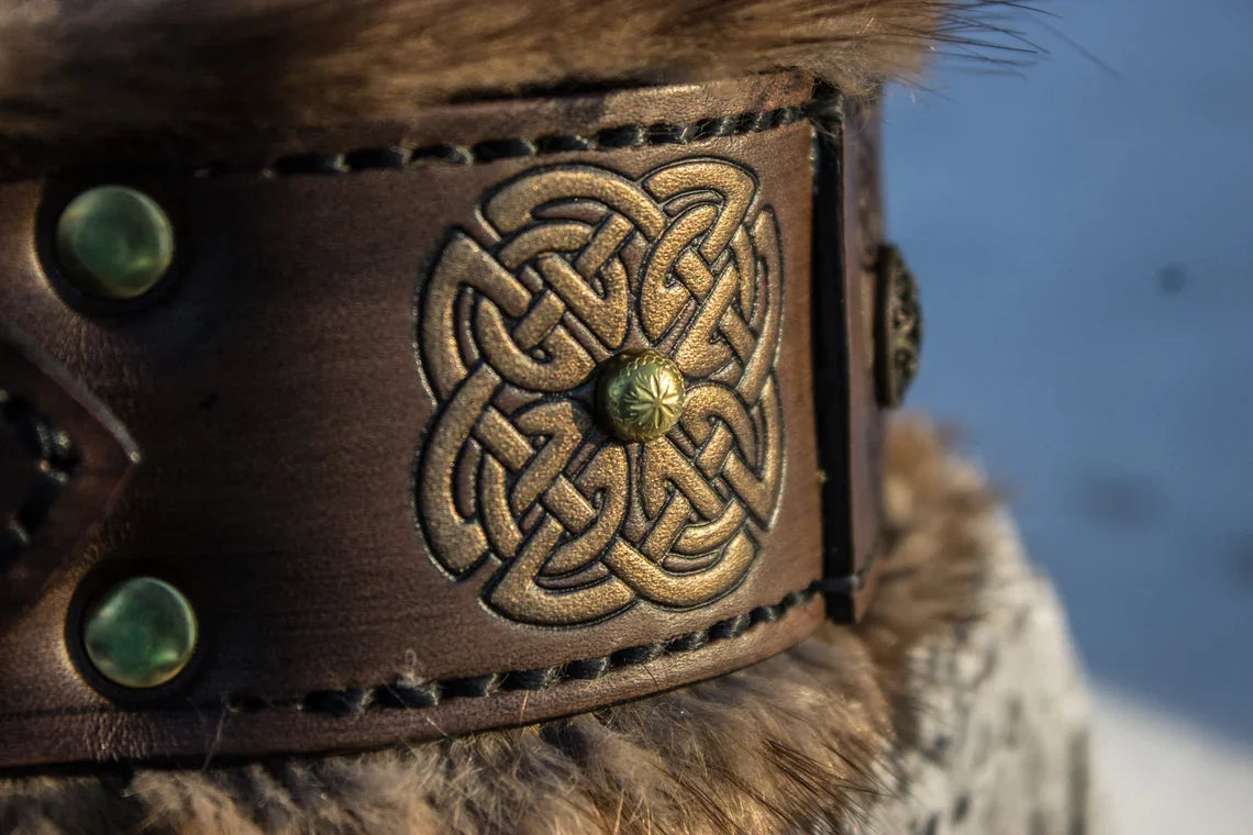 Jarl Leather Dog Collar