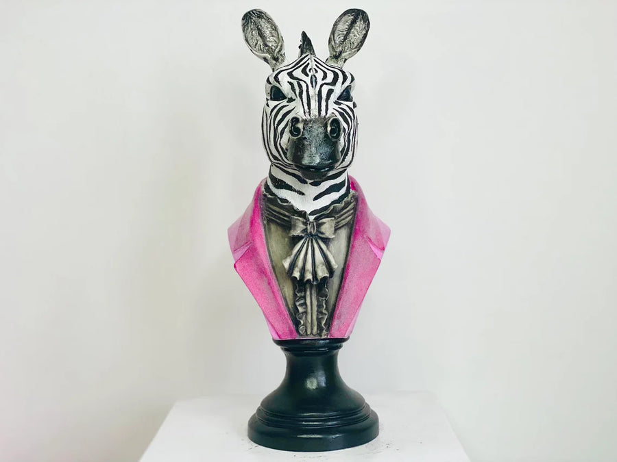 Pop Art Zebra Statue
