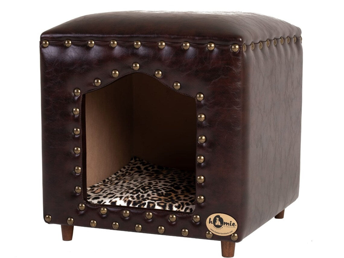 Leather Pet Cave