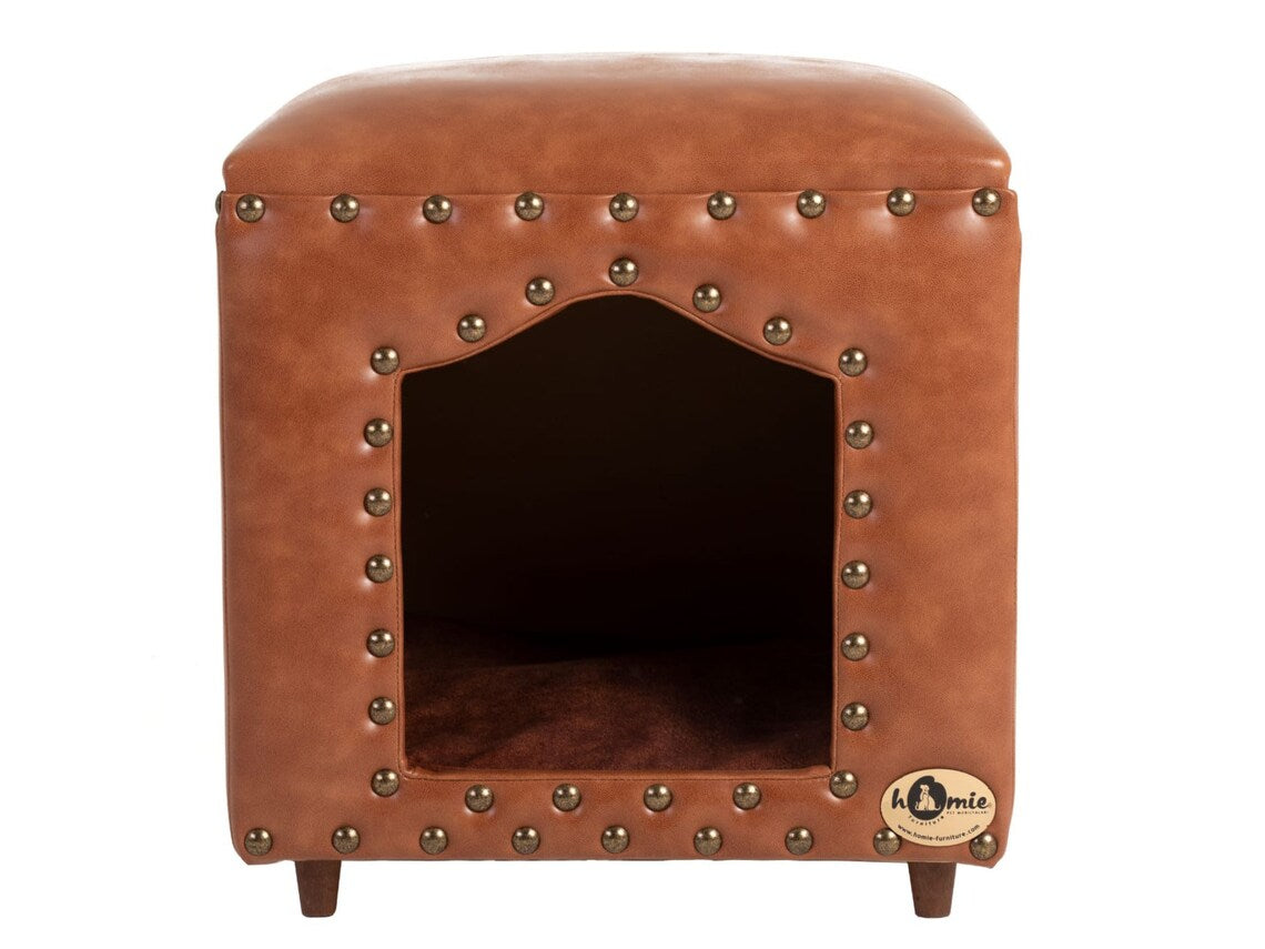 Leather Pet Cave