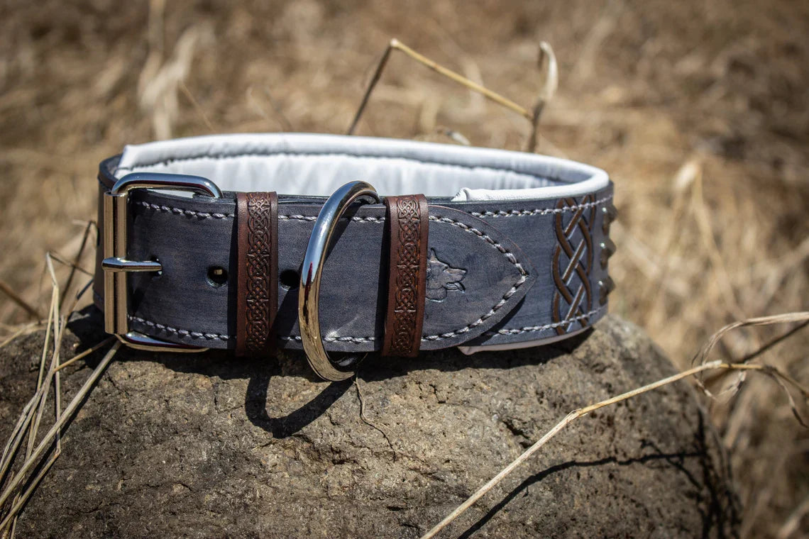 Bjorn Leather Dog Collar