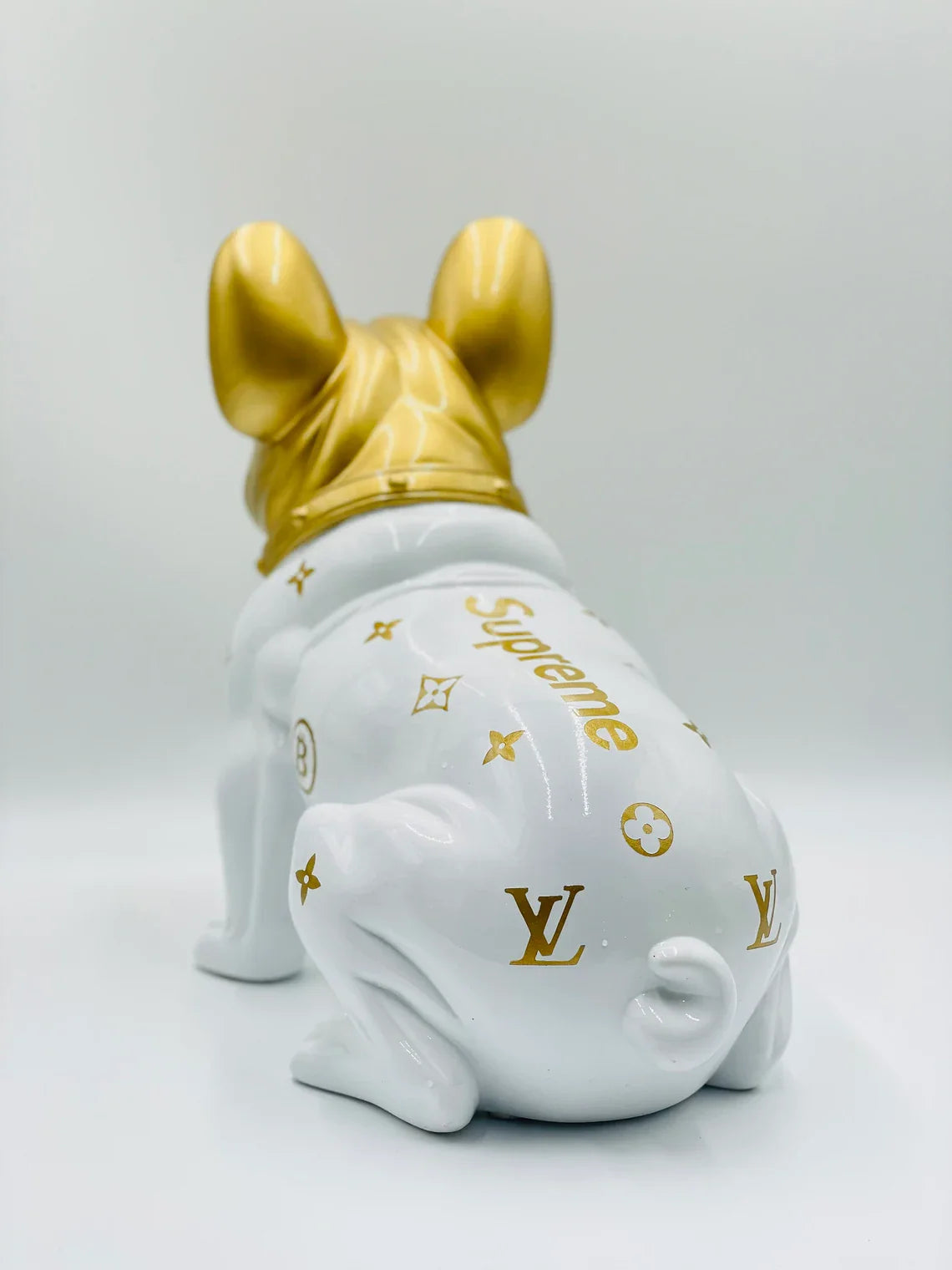 Lou the Bulldog Luxury Art Statue