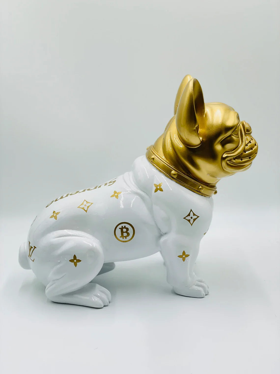 Lou the Bulldog Luxury Art Statue