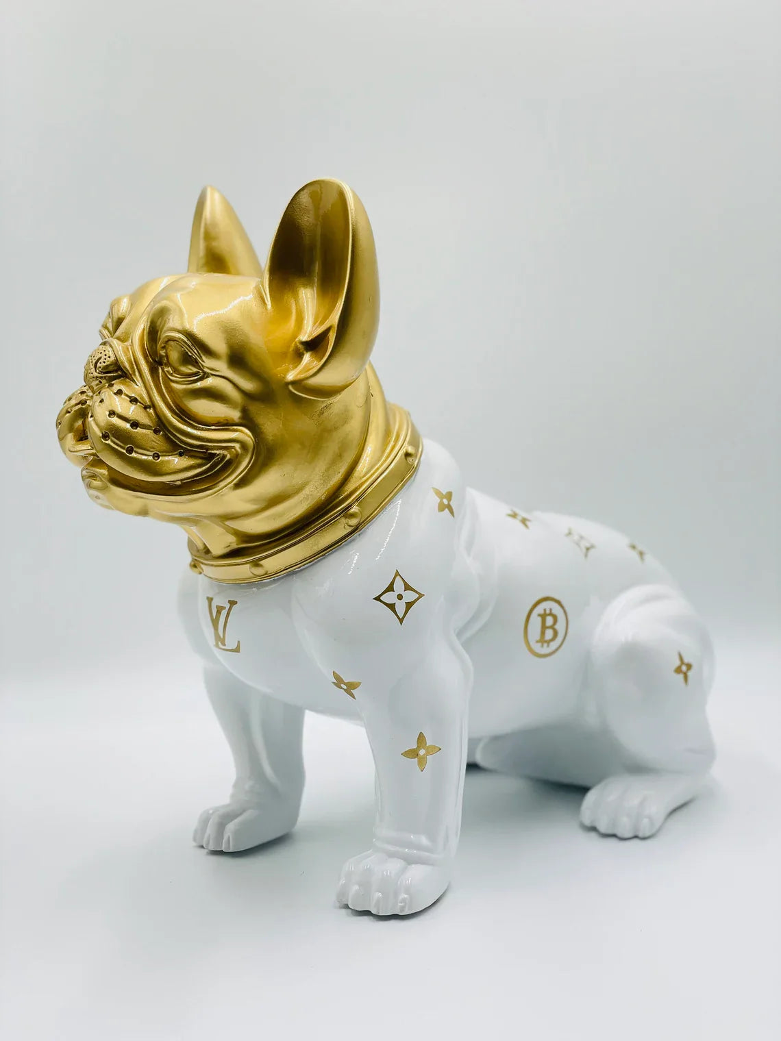 Lou the Bulldog Luxury Art Statue