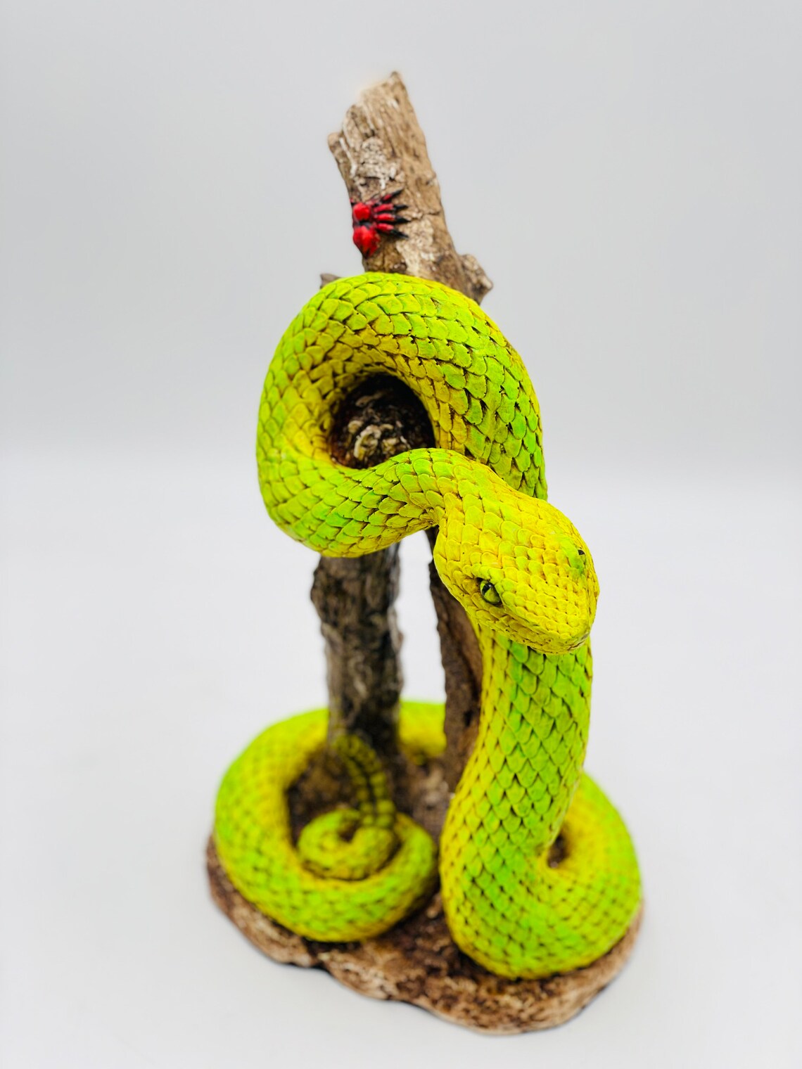 Green Snake Statue