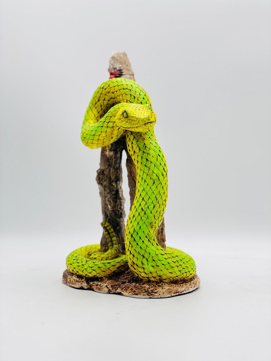 Green Snake Statue