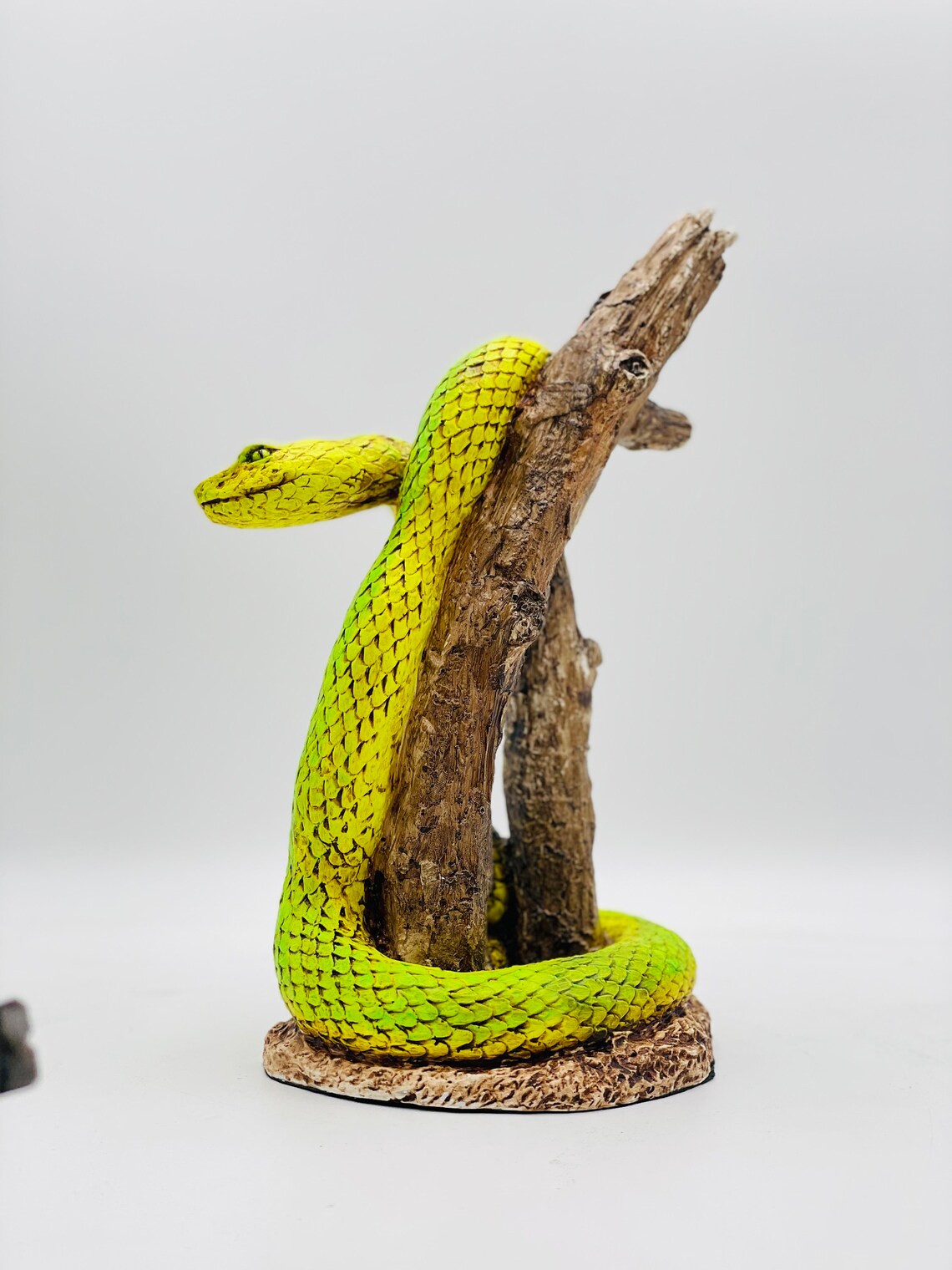 Green Snake Statue