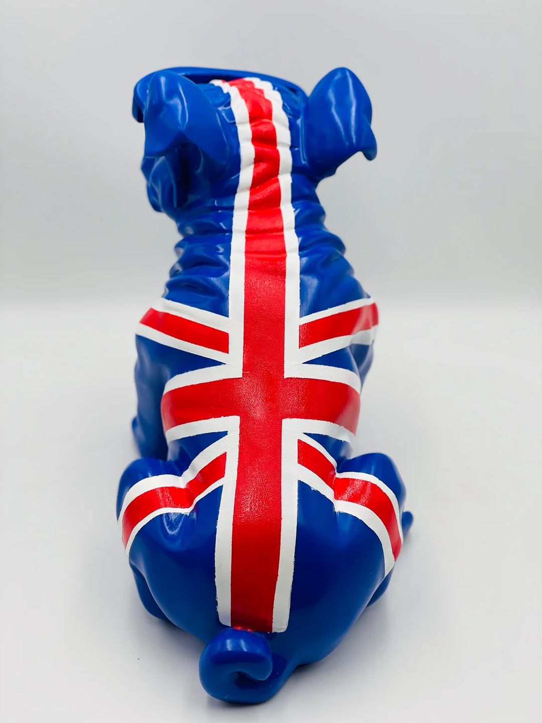 British Lover Bulldog Statue