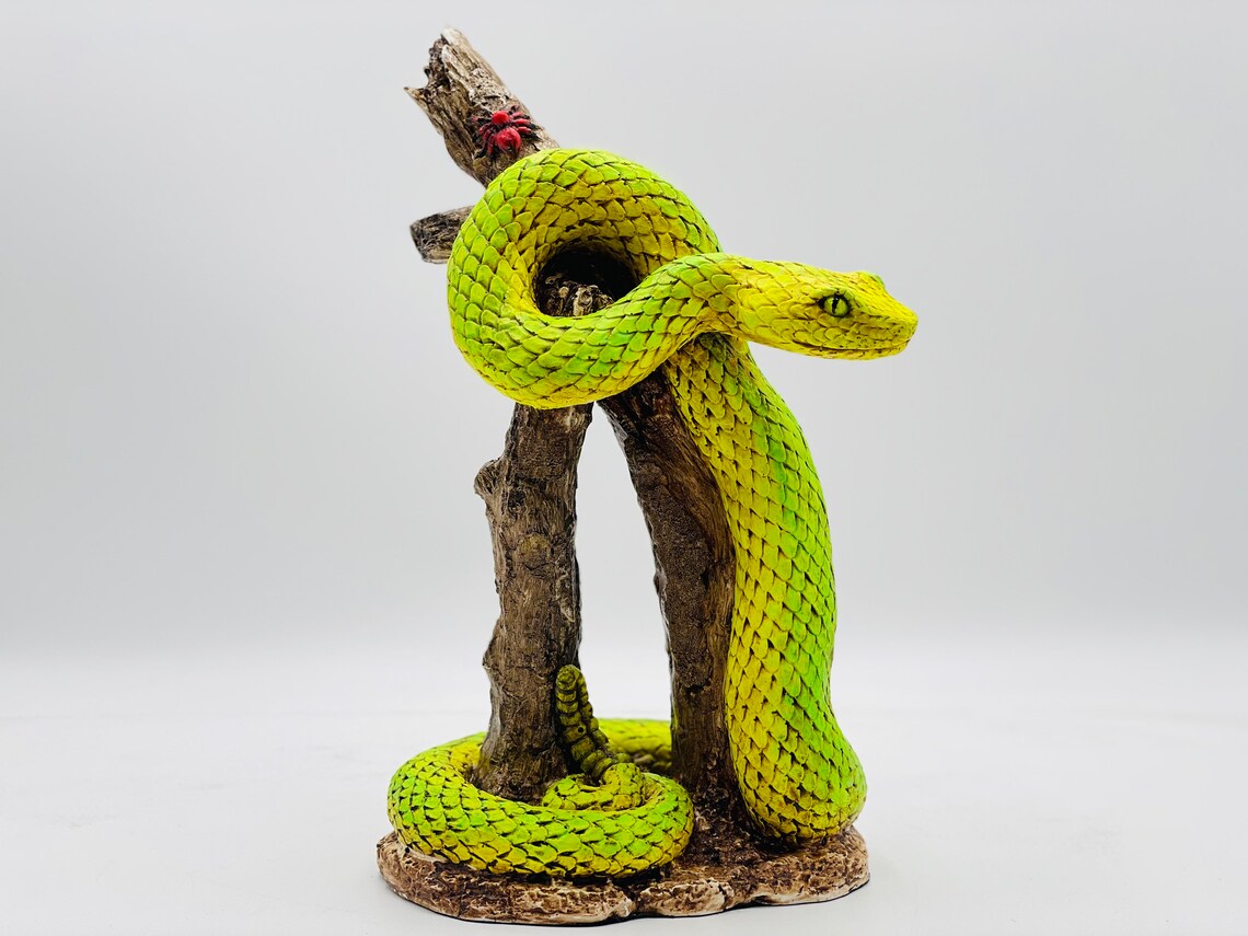 Green Snake Statue