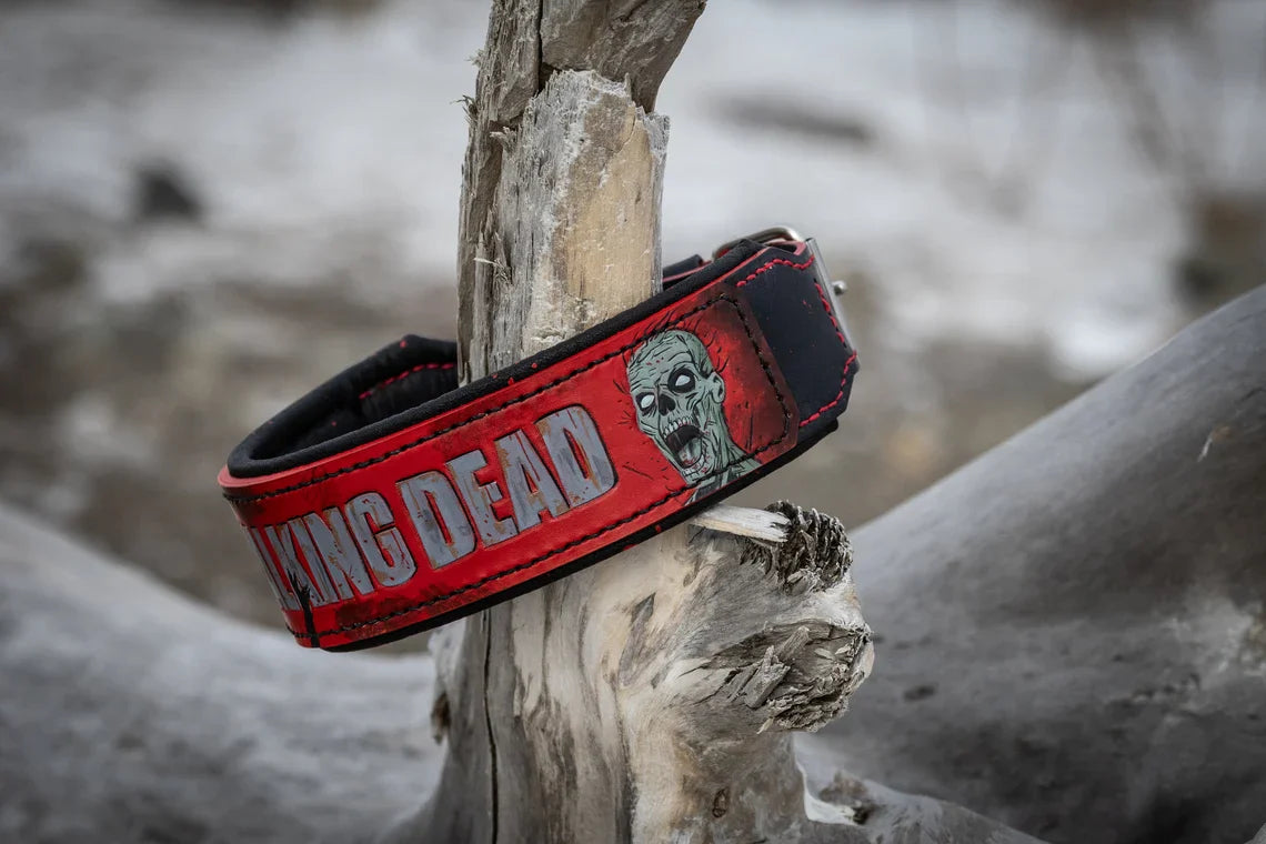 Zombie Leather Dog Collar 2