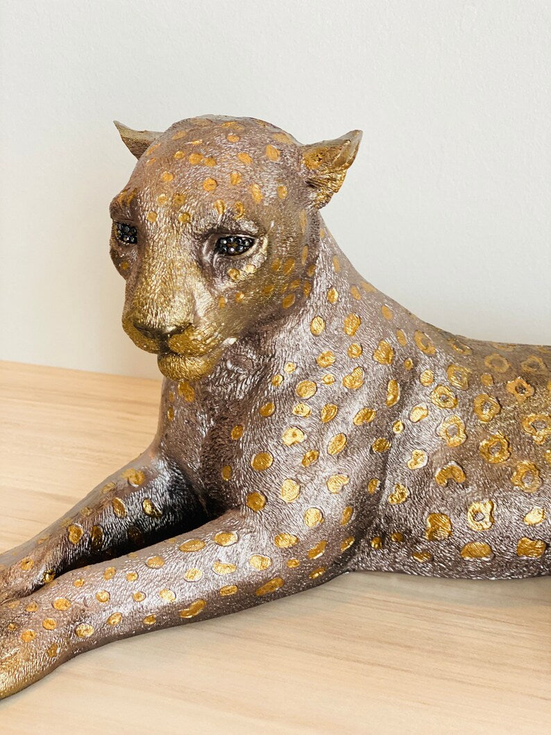 Leopard with Crystal Eyes