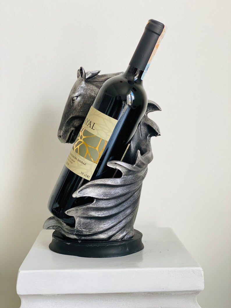 Horse Wine Rack Holder