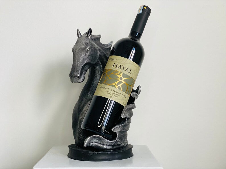 Horse Wine Rack Holder