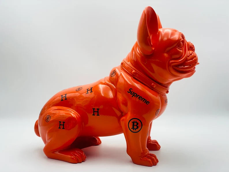 Luxury Art French Bulldog Statue