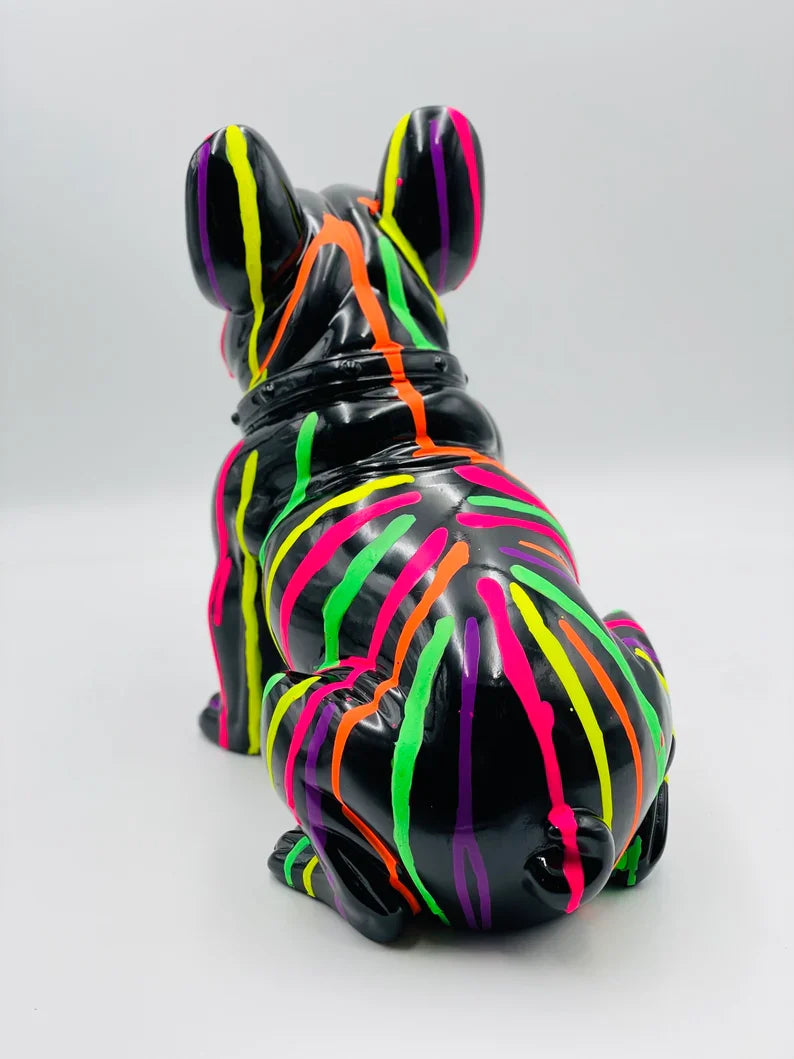 Pop Art French Bulldog Statue