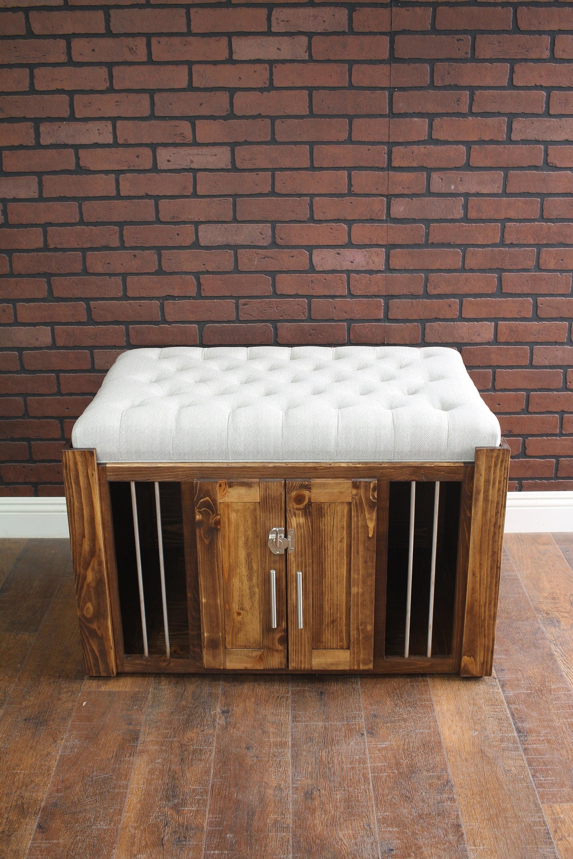 Dog Crate Ottoman Kennel HT Animal Supply