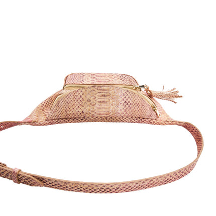 Embossed Snake Belt Bag/Fanny Pack