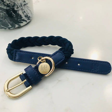 Dog Collar Indigo Blue