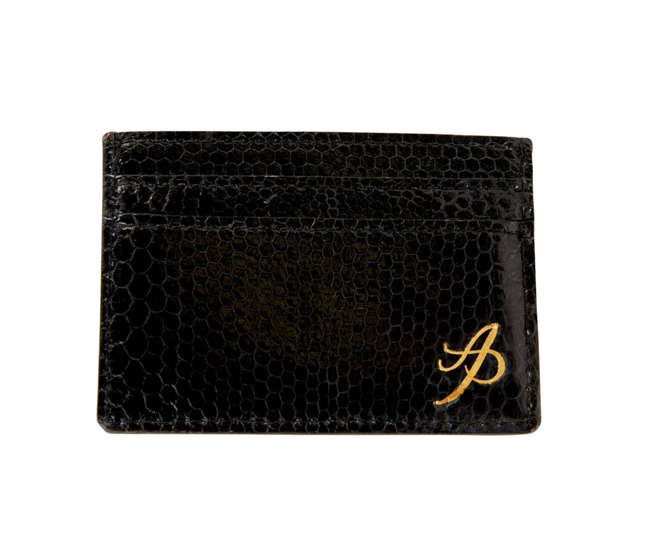 Black Snake Card Wallet