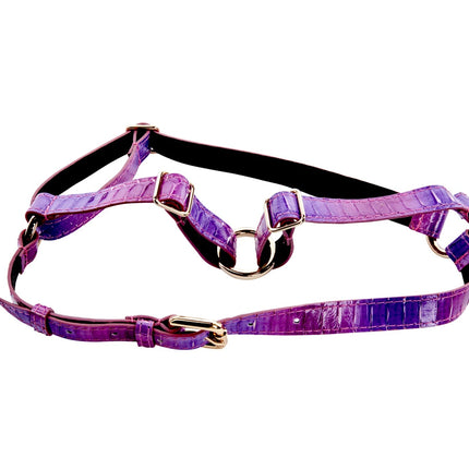 Two Tone Purple Snake Harness