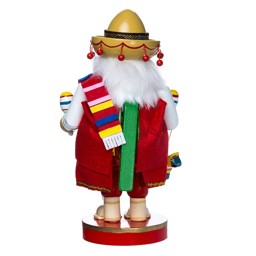 Kurt Adler 10.25-Inch Chubby Mexican Nutcracker Tablepiece