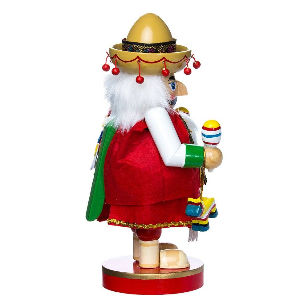 Kurt Adler 10.25-Inch Chubby Mexican Nutcracker Tablepiece