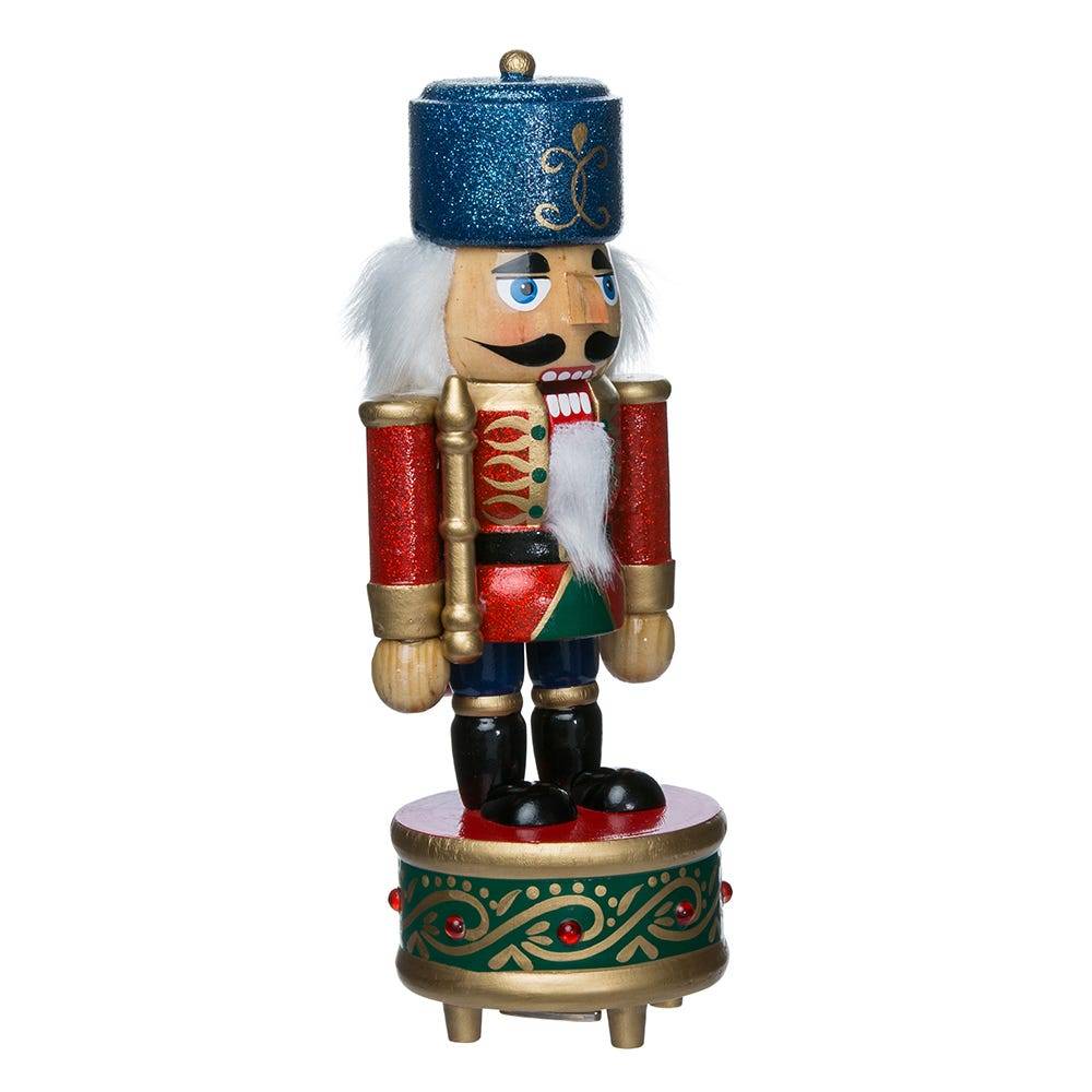 Kurt Adler 8.5-Inch Wooden Musical Soldier Nutcracker