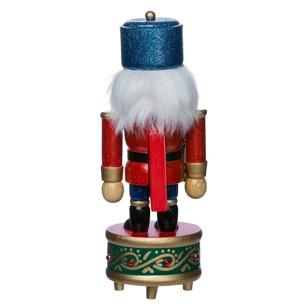 Kurt Adler 8.5-Inch Wooden Musical Soldier Nutcracker