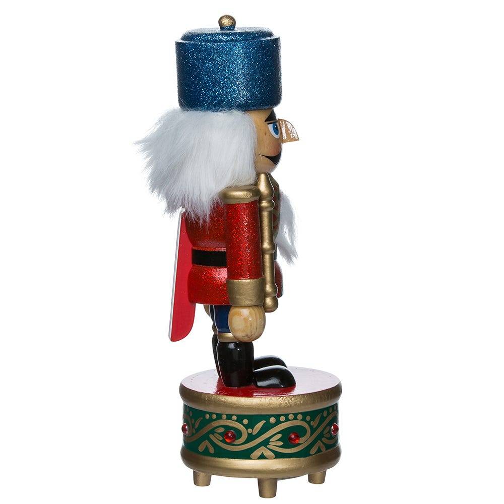 Kurt Adler 8.5-Inch Wooden Musical Soldier Nutcracker