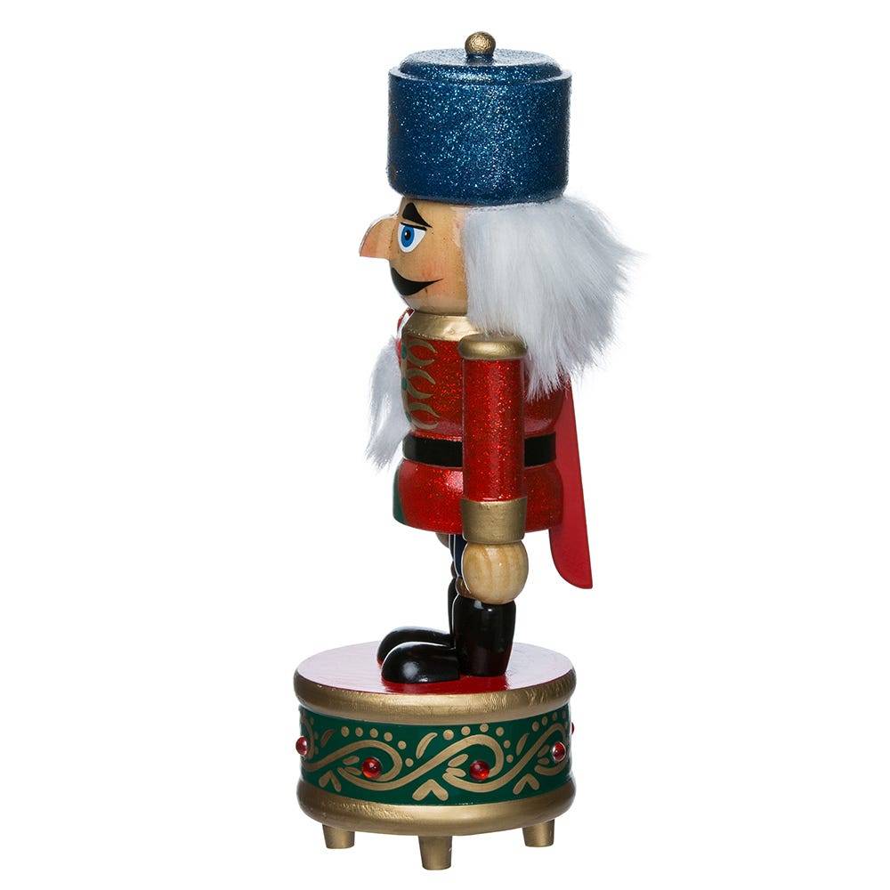 Kurt Adler 8.5-Inch Wooden Musical Soldier Nutcracker