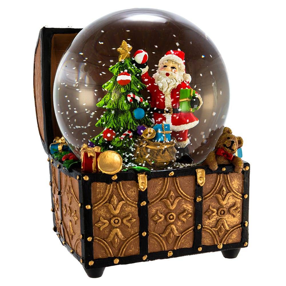 Kurt Adler 100MM Santa Musical Water Globe