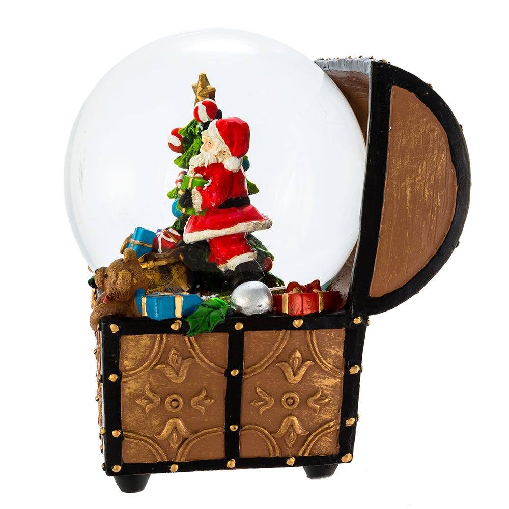 Kurt Adler 100MM Santa Musical Water Globe