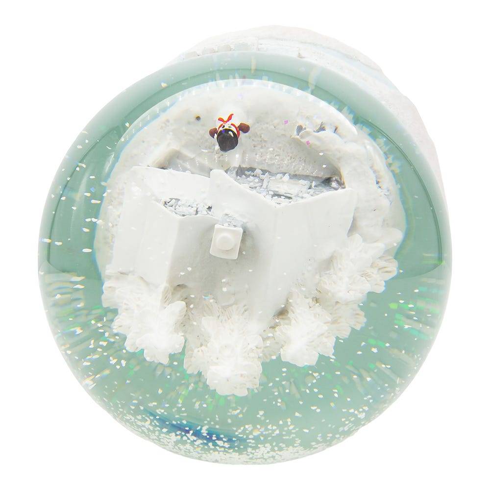 Kurt Adler 120MM Musical Snowy House Water Globe