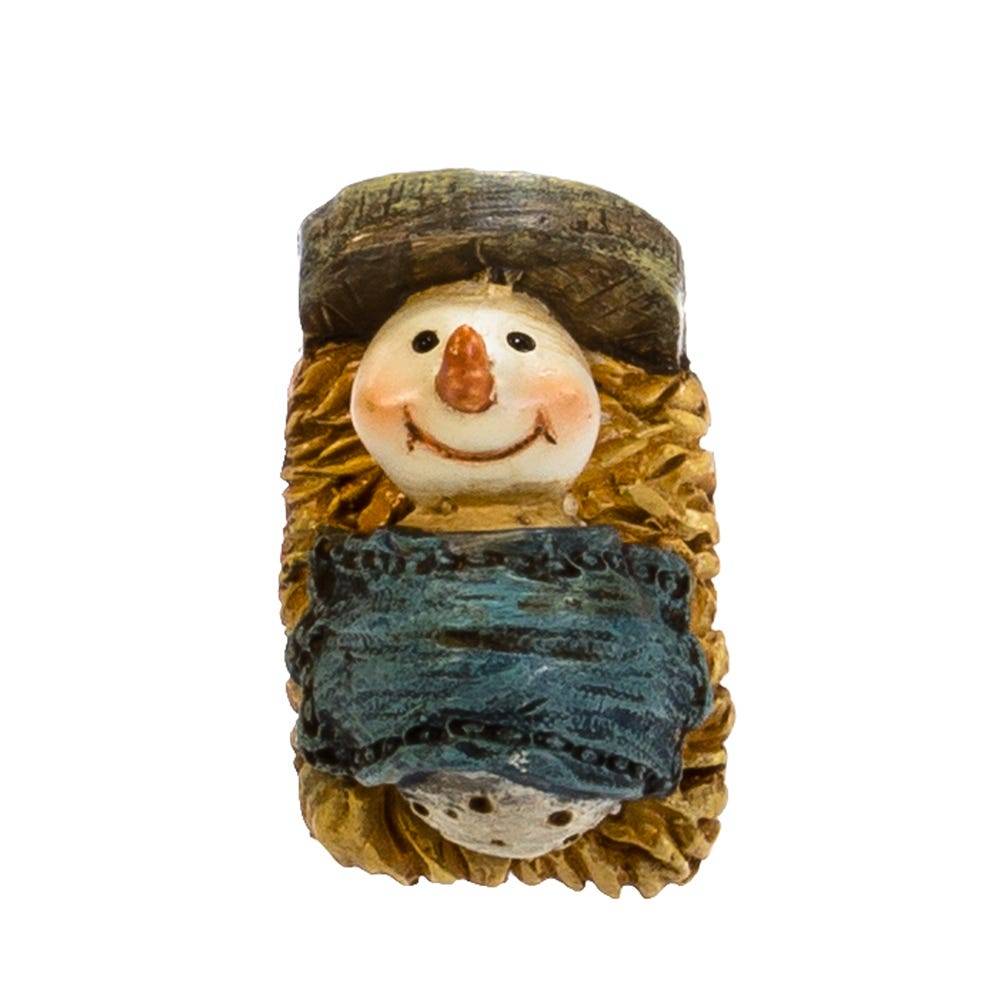 Kurt Adler 6-inch Resin Snowman Nativity Table piece, 7 pieces