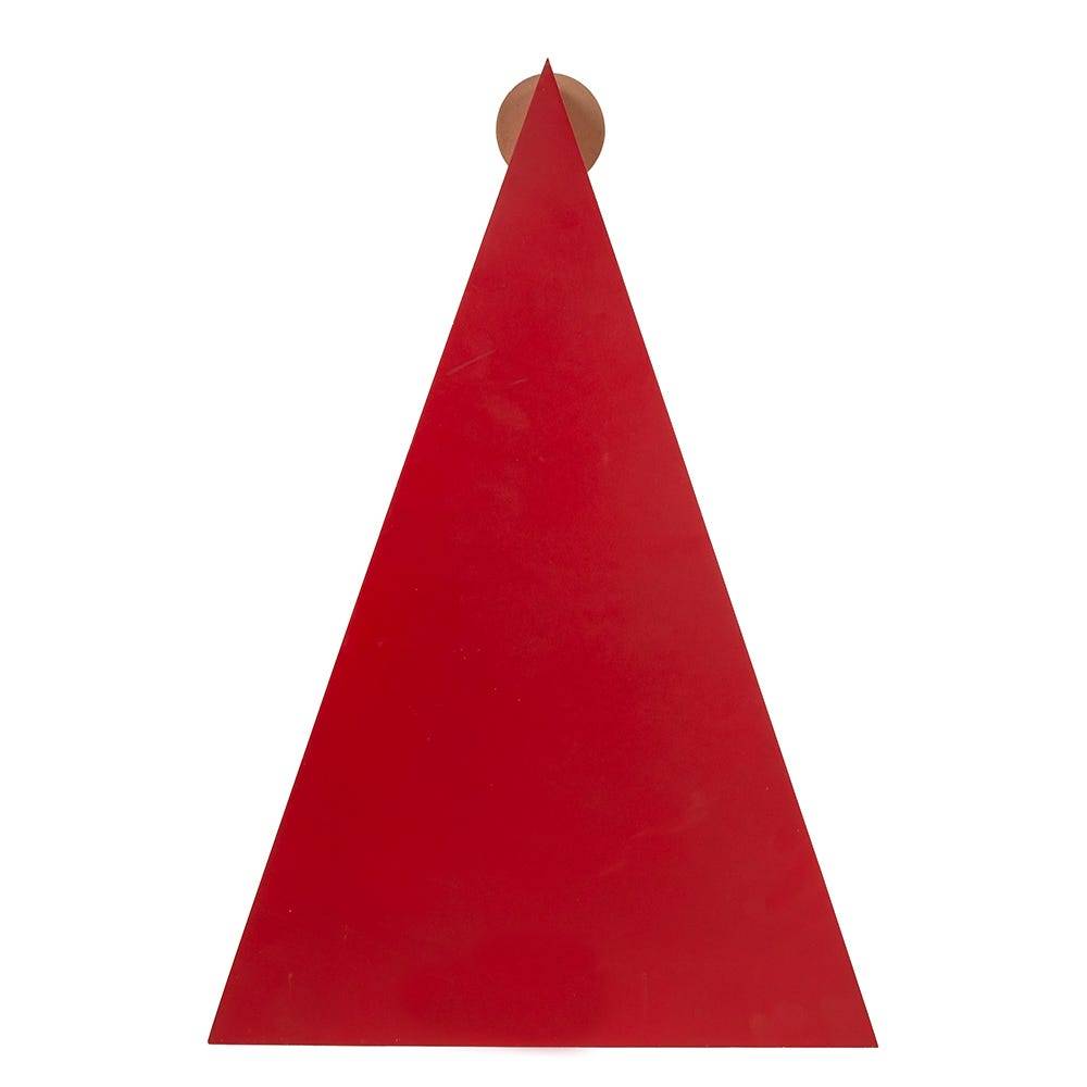 Kurt Adler 19.7-Inch Triangular Santa Head Advent Calender