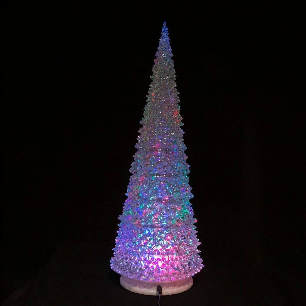 Kurt Adler 22-Inch Acrylic LED Tree with Projector