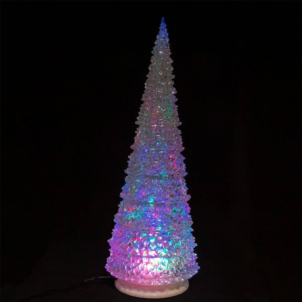 Kurt Adler 22-Inch Acrylic LED Tree with Projector