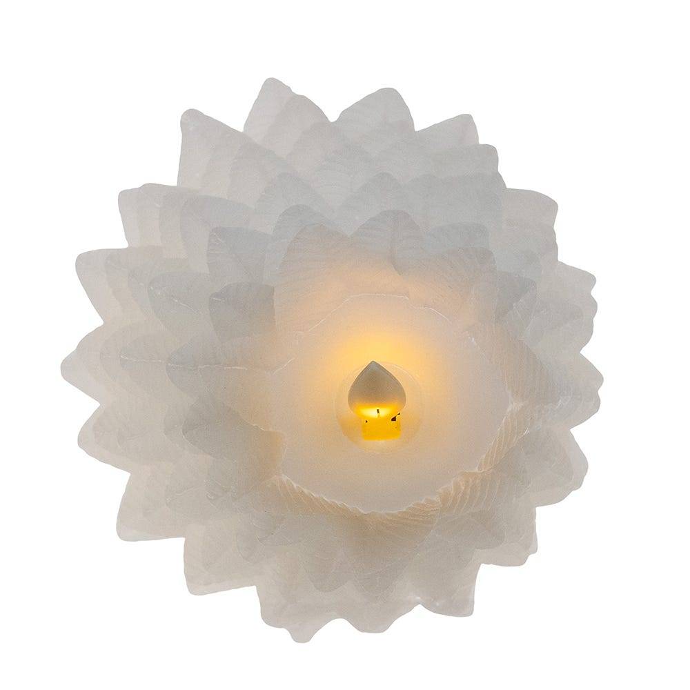 Kurt Adler 9-Inch Battery Operated White Christmas Tree Candle with LED Flicker Flame