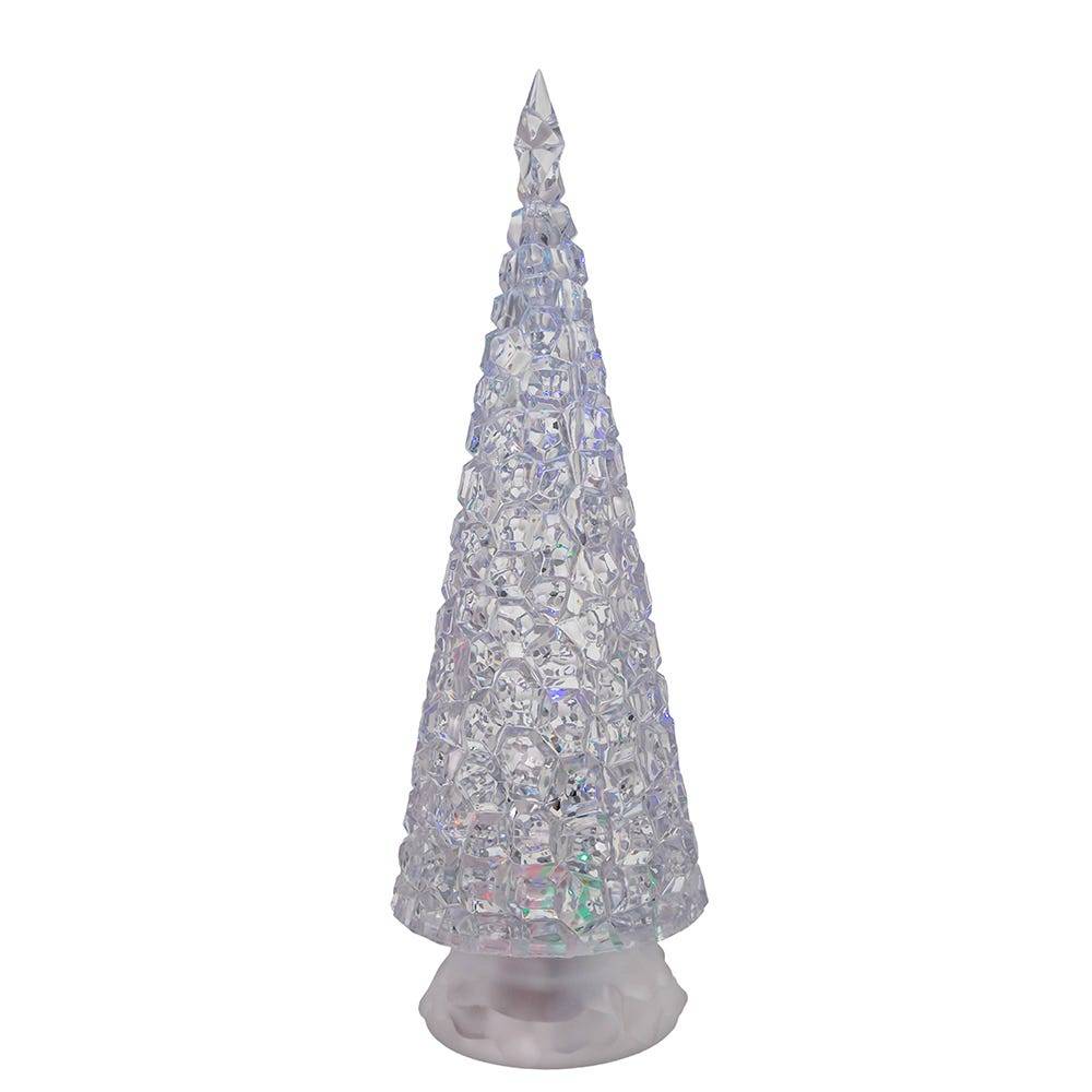 Kurt Adler 13-Inch Battery-Operated LED Lit Tree with Water Table Piece