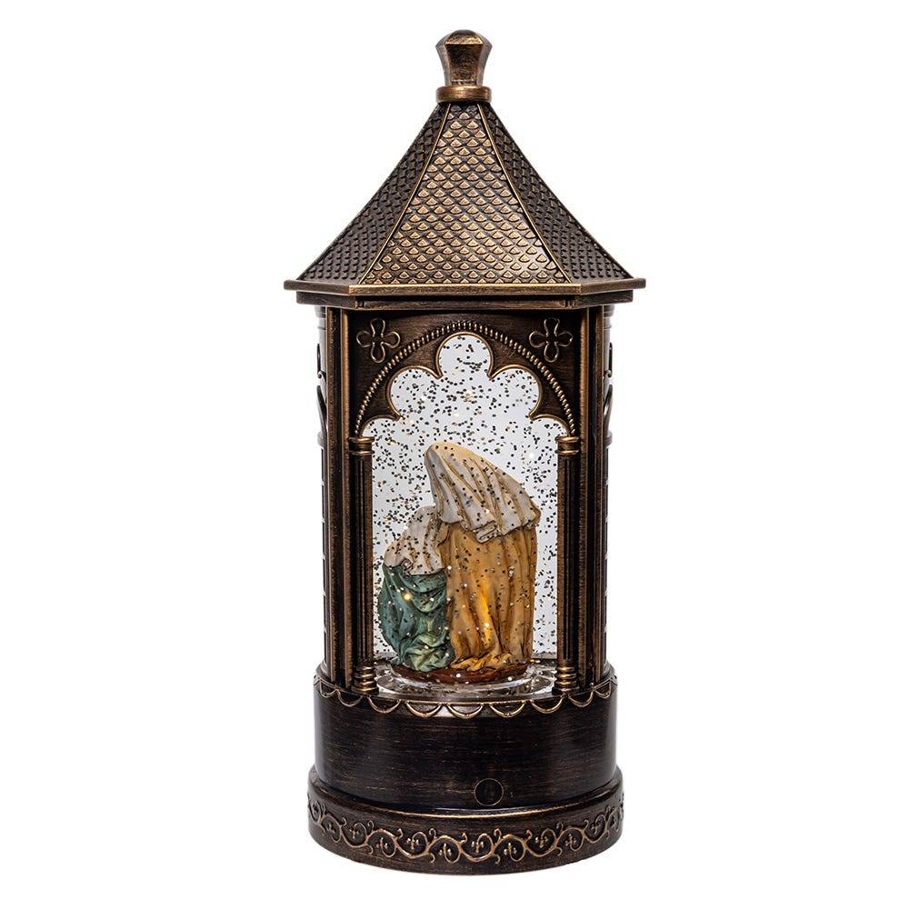 Kurt Adler 11.5-Inch Battery Operated Lighted Nativity Water Lantern