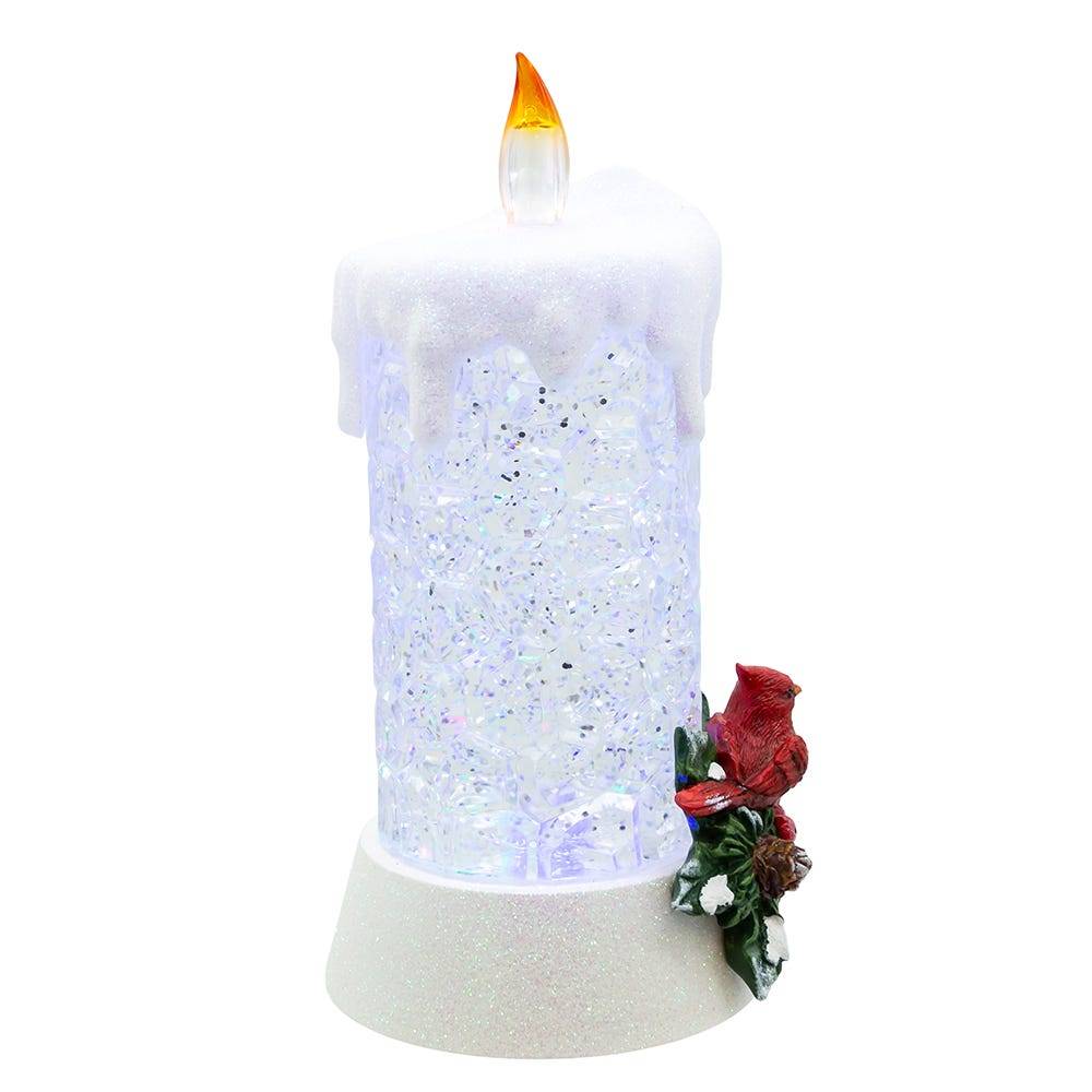 Kurt Adler 8.5-Inch Battery Operated Color Changing LED Lighted Cardinal Candle