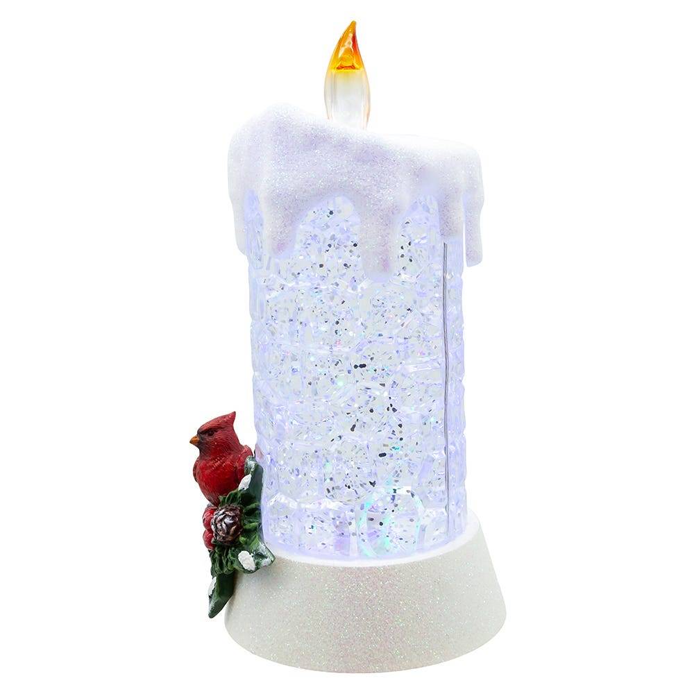 Kurt Adler 8.5-Inch Battery Operated Color Changing LED Lighted Cardinal Candle