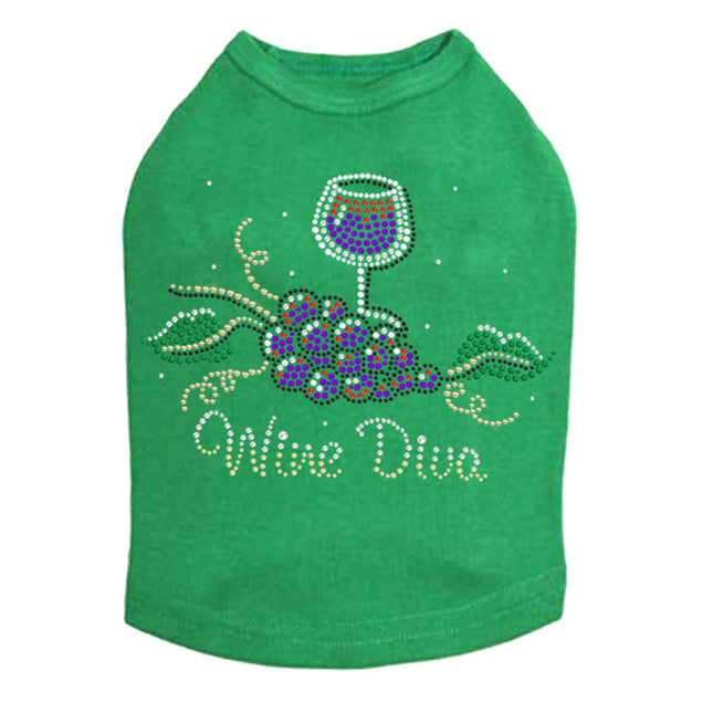 Wine Diva 2 - Dog Tank