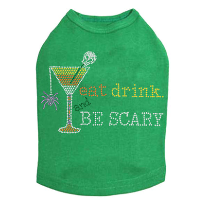 Eat, Drink & be Scary- Dog Tank