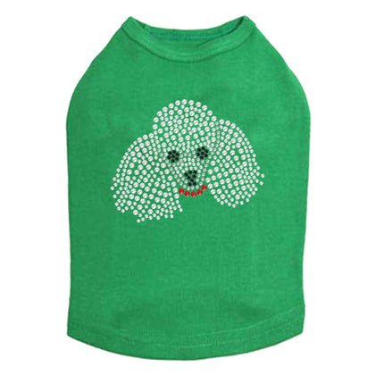 Poodle Face -Dog Tank