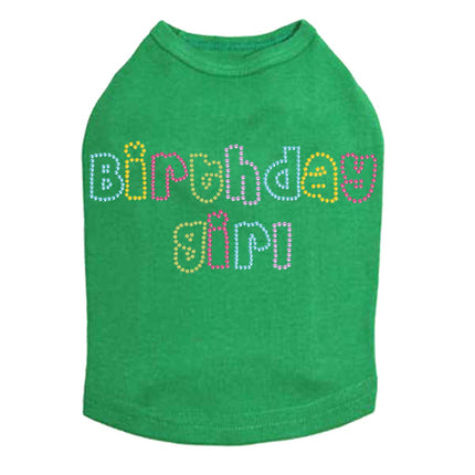 Birthday Girl (Multicolor) - Dog Tank