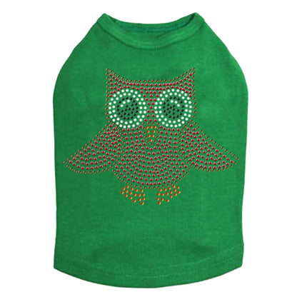 Pink Owl - Dog Tank