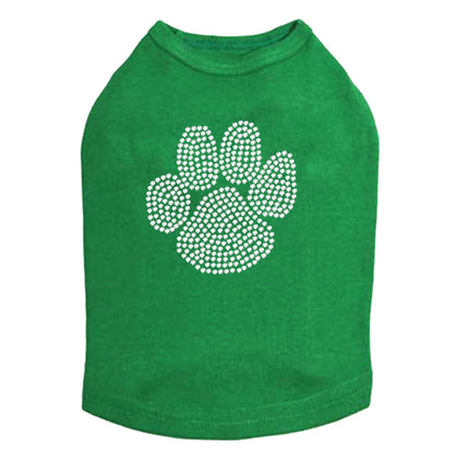 Paw (Rhinestone) - Dog Tank