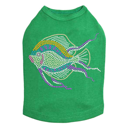 Fish (Pastel Green) - Dog Tank